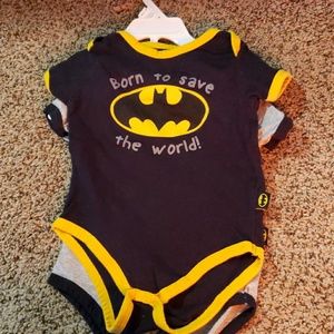 2 batman onesies